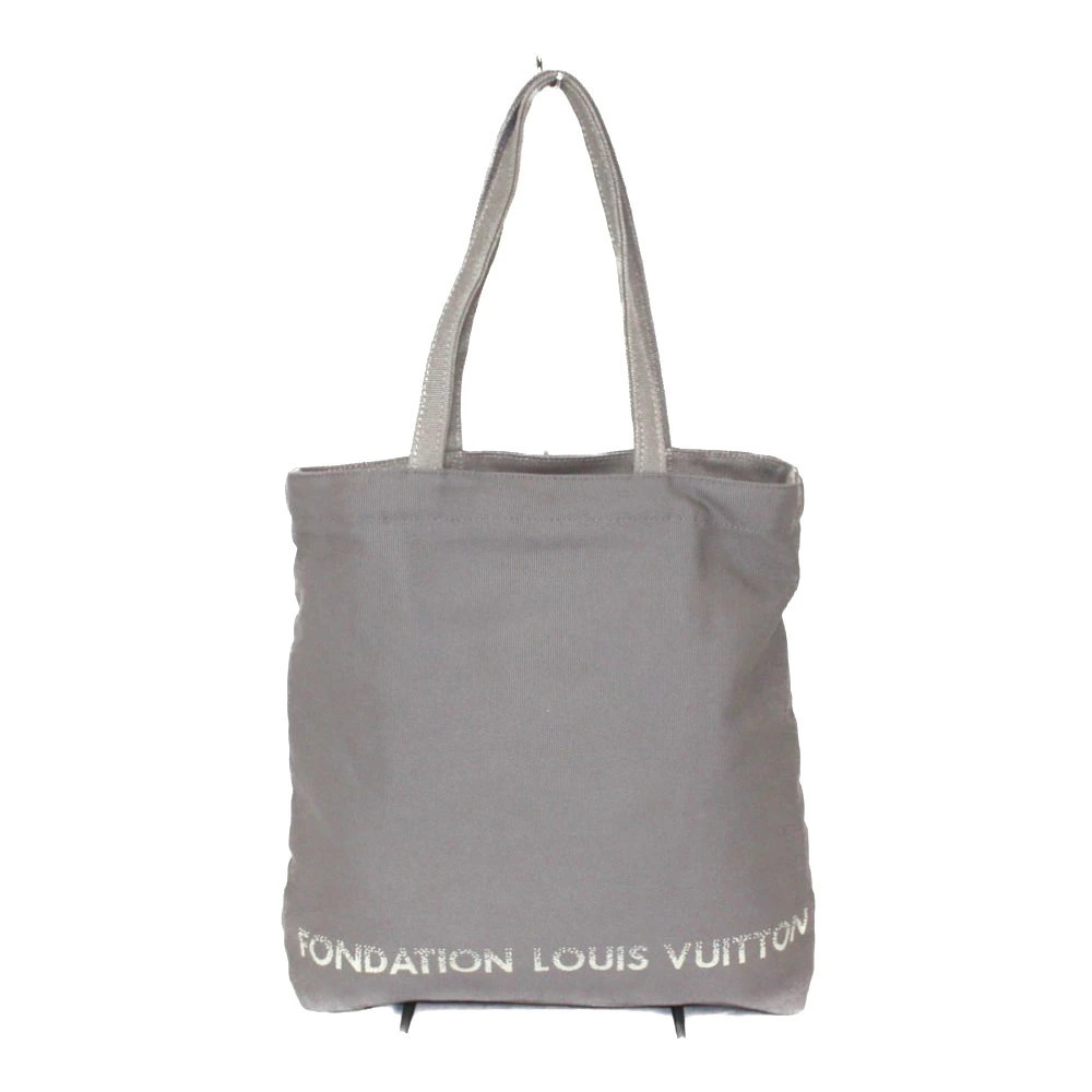 Louis Vuitton Vertical Limited Museum Gray LV Bag Tote Canvas Edition FONDATION